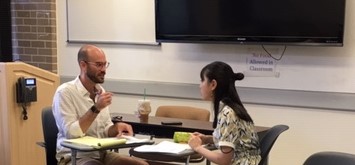 one on one English lesson